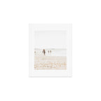 At the Beach - Surf, minimal beach series by Ingrid Beddoes Art Print Gallery Image 1