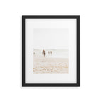 At the Beach - Surf, minimal beach series by Ingrid Beddoes Framed Art Print Gallery Image 5