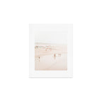 At the beach ten (part one of a diptych) - Minimal Beach - Ocean Sea photography Art Print Gallery Image 1