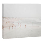 At The Beach (two) - minimal beach series - ocean sea photography by Ingrid Beddoes Canvas Print Gallery Image 6