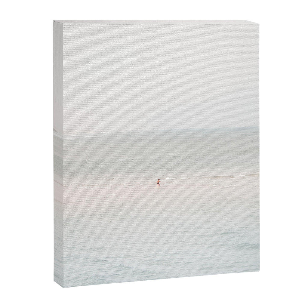 At the Seaside (three) - minimal beach series by Ingrid Beddoes Canvas Print Gallery Image 6