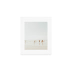 Beach 27 - Minimal Pastel Beach People - Ocean - Sea Travel photography Art Print Gallery Image 1