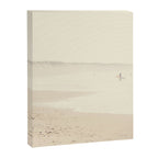 beach photography - minimal surfers and ocean print Canvas Print Gallery Image 6