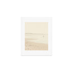 beach photography - minimal surfers and ocean print Art Print Gallery Image 1