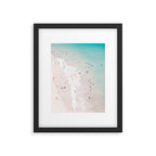 Beach - Summer Love II - Aerial Beach and Ocean photography by Ingrid Beddoes Framed Art Print Gallery Image 4