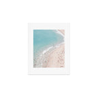 Beach Summer Seaside - Aerial Beach photography by Ingrid Beddoes Art Print Gallery Image 1