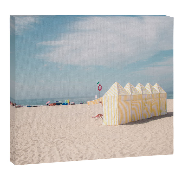 Beach Summer Vibes - ocean travel photography Canvas Print Gallery Image 1