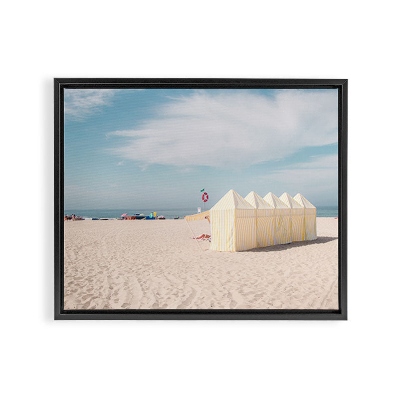 Beach Summer Vibes - ocean travel photography Framed Canvas Print Gallery Image 6
