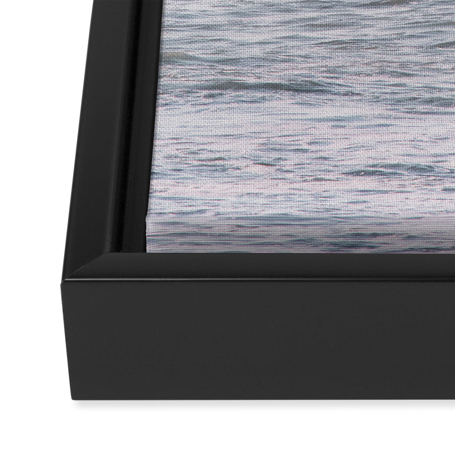 Crashing Waves Ocean - travel photography Framed Canvas Print Gallery Image 3