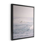 Crashing Waves Ocean - travel photography Framed Canvas Print Gallery Image 2