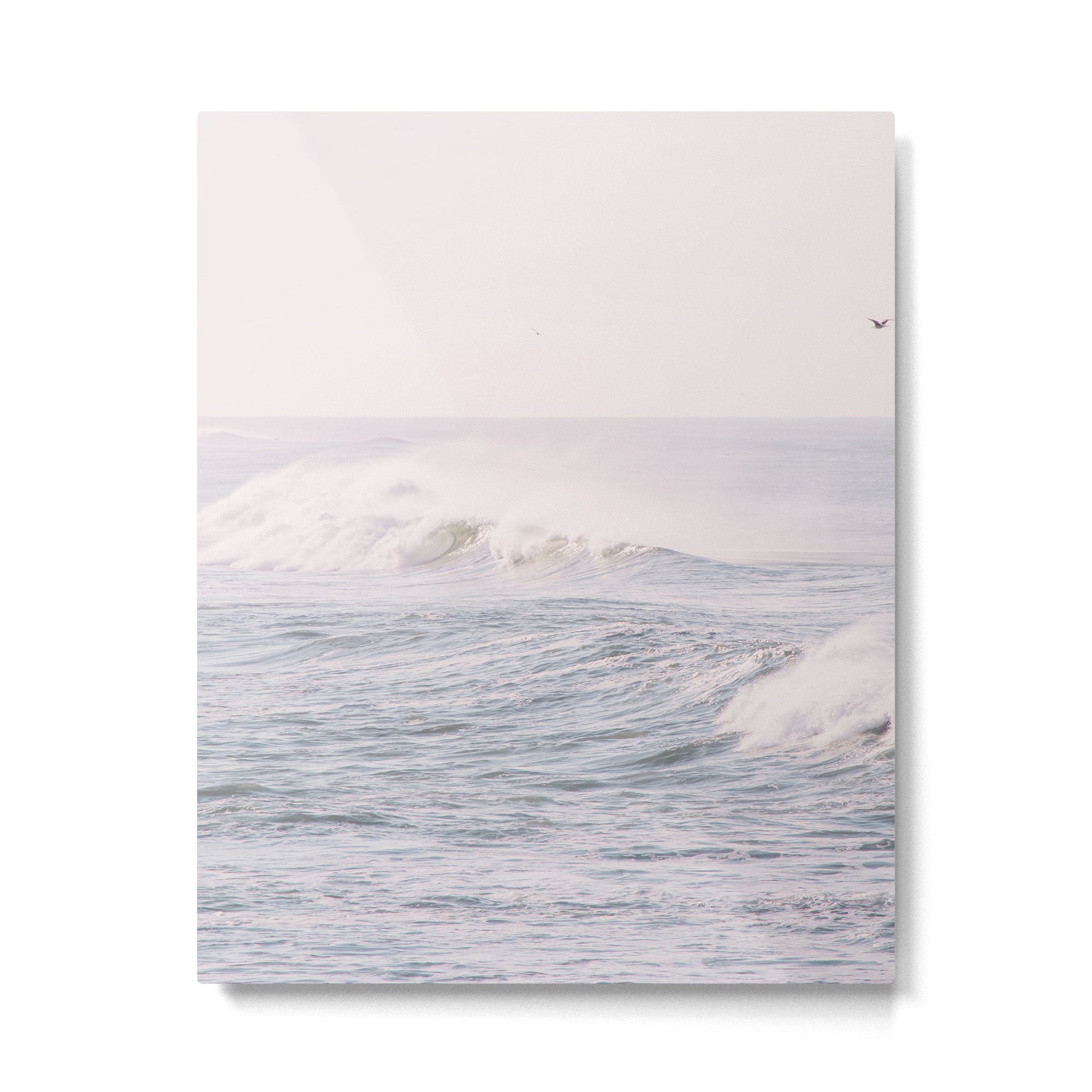Crashing Waves Ocean - travel photography Metal Print Gallery Image 4