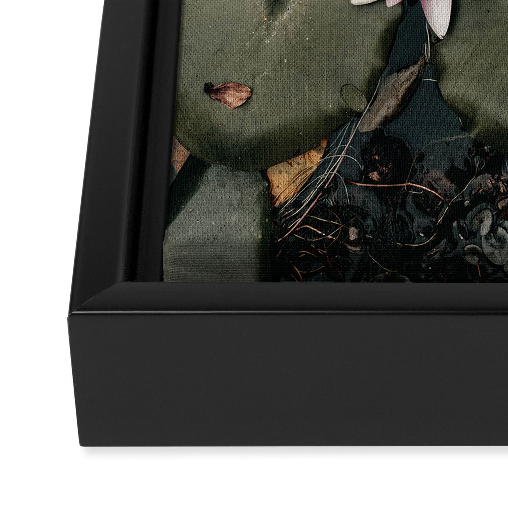 Lily Pond Framed Canvas Print Gallery Image 3