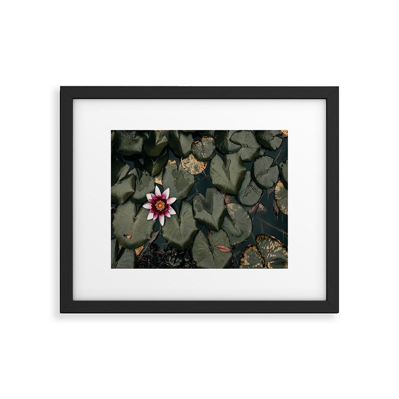 Lily Pond Framed Art Print Gallery Image 4