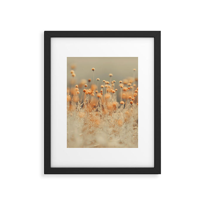 Mustard Yellow Flowers - Flower photography by Ingrid Beddoes Framed Art Print Gallery Image 1