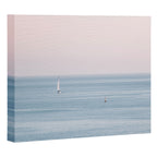 Ocean Pink Sky Canvas Print Gallery Image 3