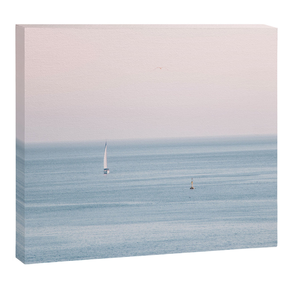 Ocean Pink Sky Canvas Print Gallery Image 12