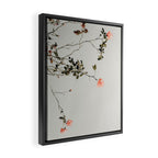 Pink Wild Roses - Minimal Flower Photography by Ingrid Beddoes Framed Canvas Print Gallery Image 2