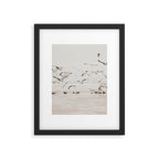 Sail Boats and Seagulls - Beach - Ocean Travel photography Framed Art Print Gallery Image 5