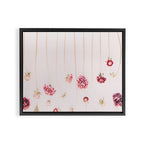 Strawflowers - Pink Flowers by Ingrid Beddoes Framed Canvas Print Gallery Image 12