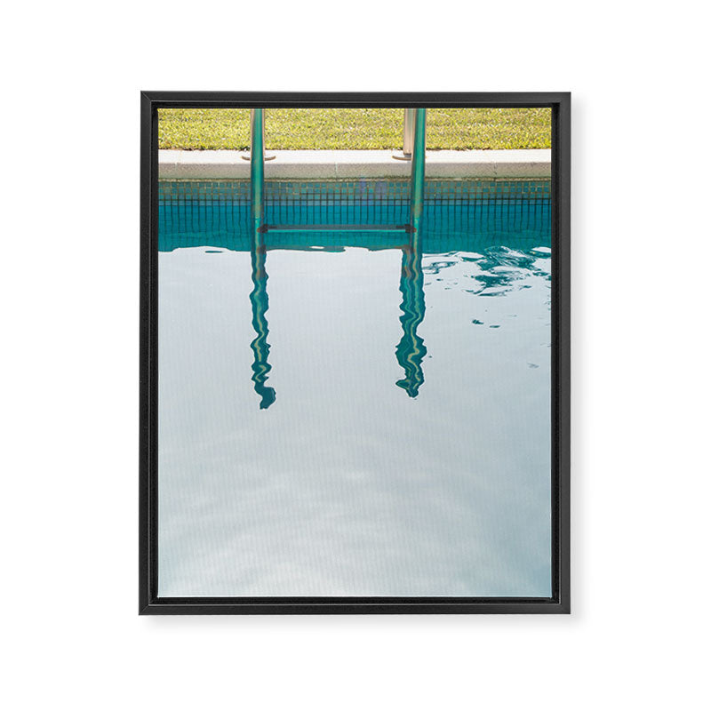 Swimming Pool - Summer Fun Travel photography Framed Canvas Print Gallery Image 6