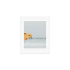 Yellow Surf Board - Abstract Surfers Print - Ocean - Sea - Travel photography Art Print Gallery Image 1