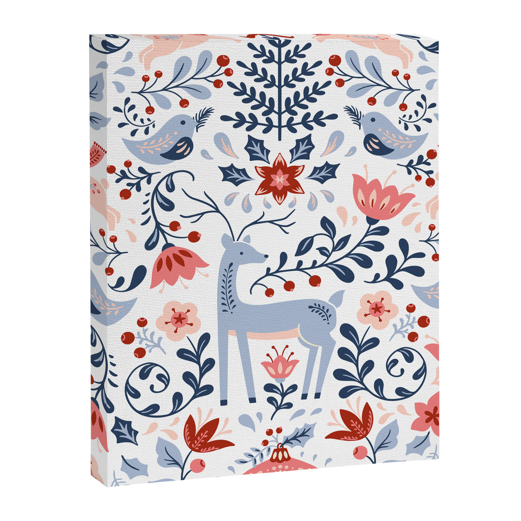 Folk Art Christmas Canvas Print Gallery Image 8