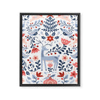 Folk Art Christmas Framed Canvas Print Gallery Image 8