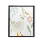 Little Goose Framed Canvas Print Gallery Image 8