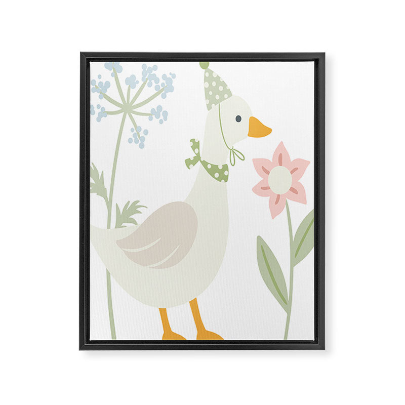 Little Goose Framed Canvas Print Gallery Image 8
