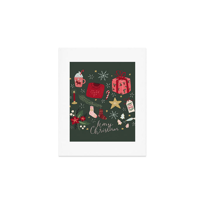Merry Christmas Art Print Gallery Image 1