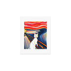 Cat surprise Art Print Gallery Image 1