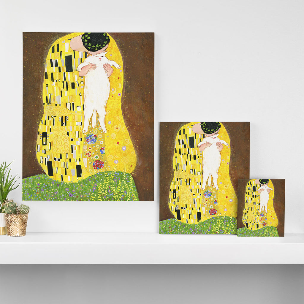 The kiss Canvas Print Gallery Image 3