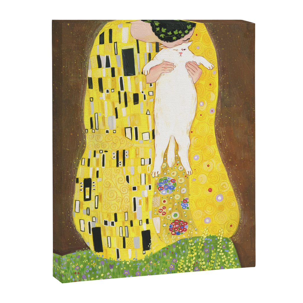 The kiss Canvas Print Gallery Image 3
