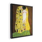 The kiss Framed Canvas Print Gallery Image 2