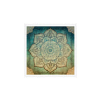 Faded Bohemian Mandala Art Print Gallery Image 1
