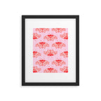 Butterfly Pink Red Framed Art Print Gallery Image 6