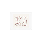 Apero table - White  Art Print Gallery Image 1