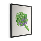 Artichoke - Watercolor Painting Illustration Framed Canvas Print Gallery Image 2
