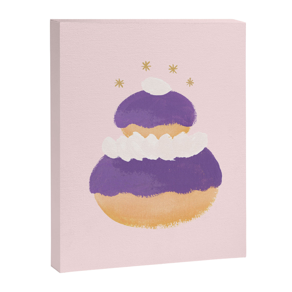 Blueberry Religieuse French Cake Canvas Print Gallery Image 6