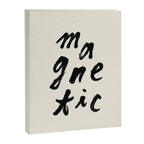 Magnetic - Typography Canvas Print Gallery Image 6