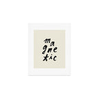 Magnetic - Typography Art Print Gallery Image 1