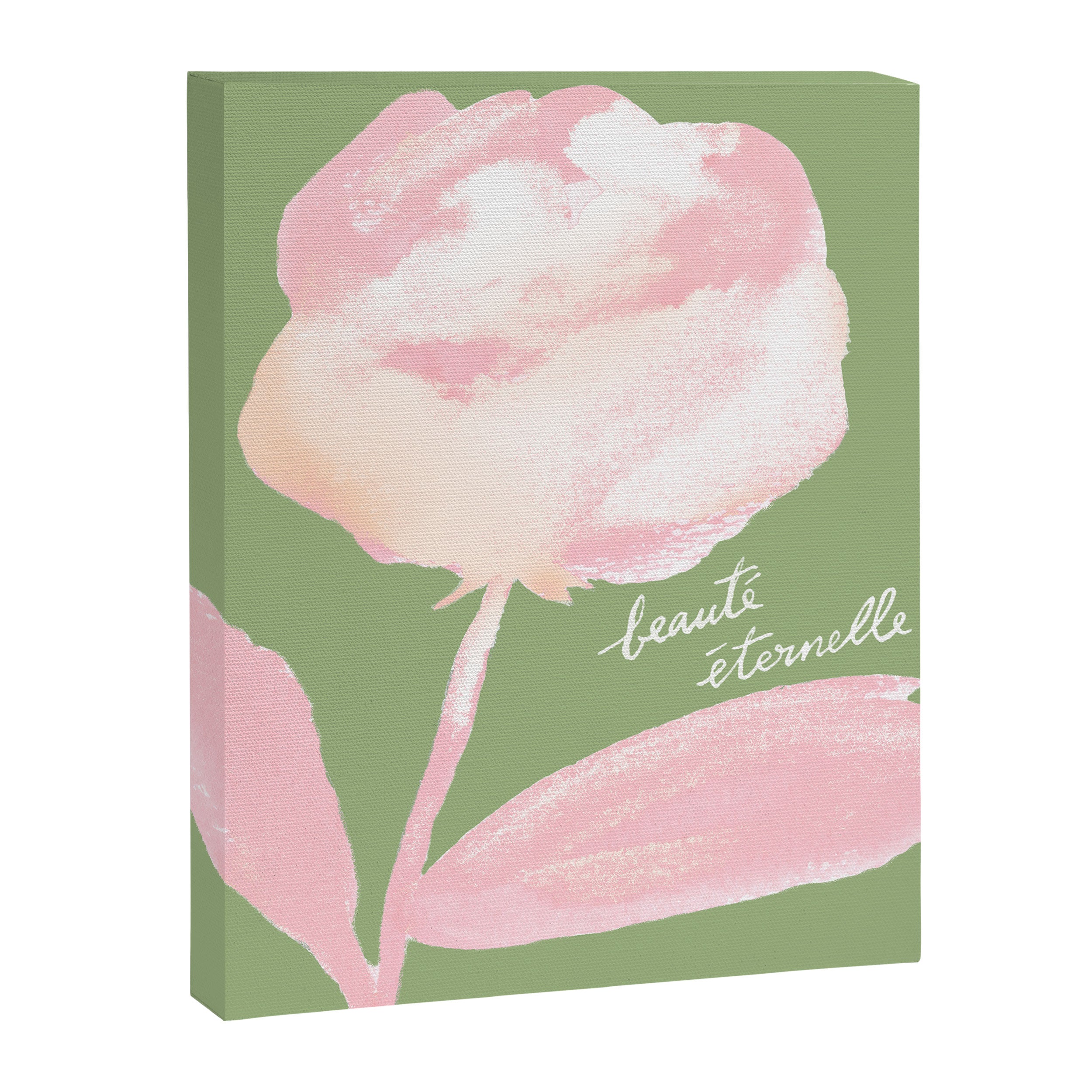 Rose Painting - Beauté Eternelle French  Canvas Print Gallery Image 6