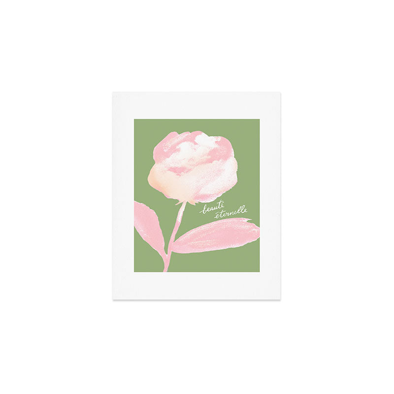Rose Painting - Beauté Eternelle French  Art Print Gallery Image 1
