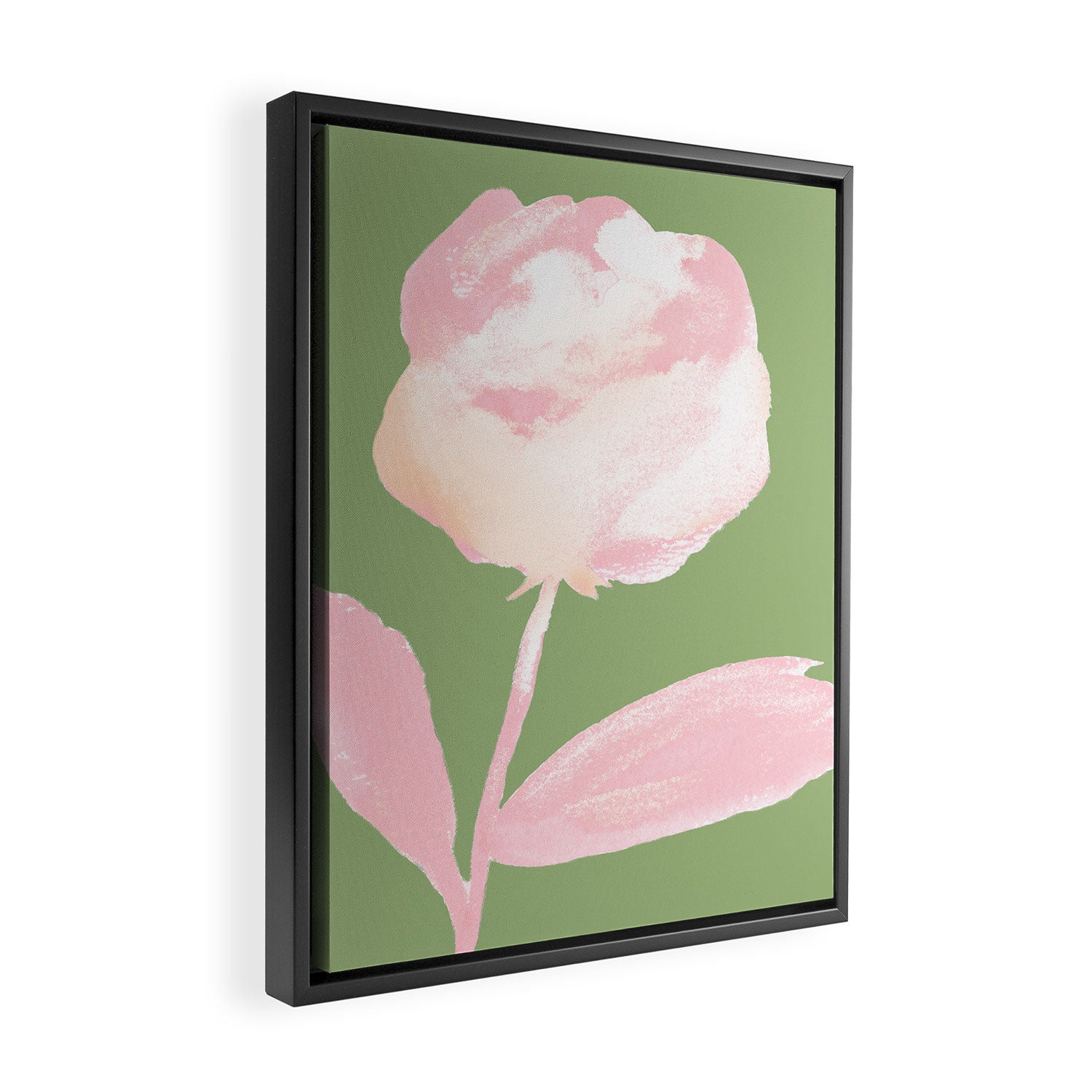 Rose Painting - Beauté  Framed Canvas Print Gallery Image 2