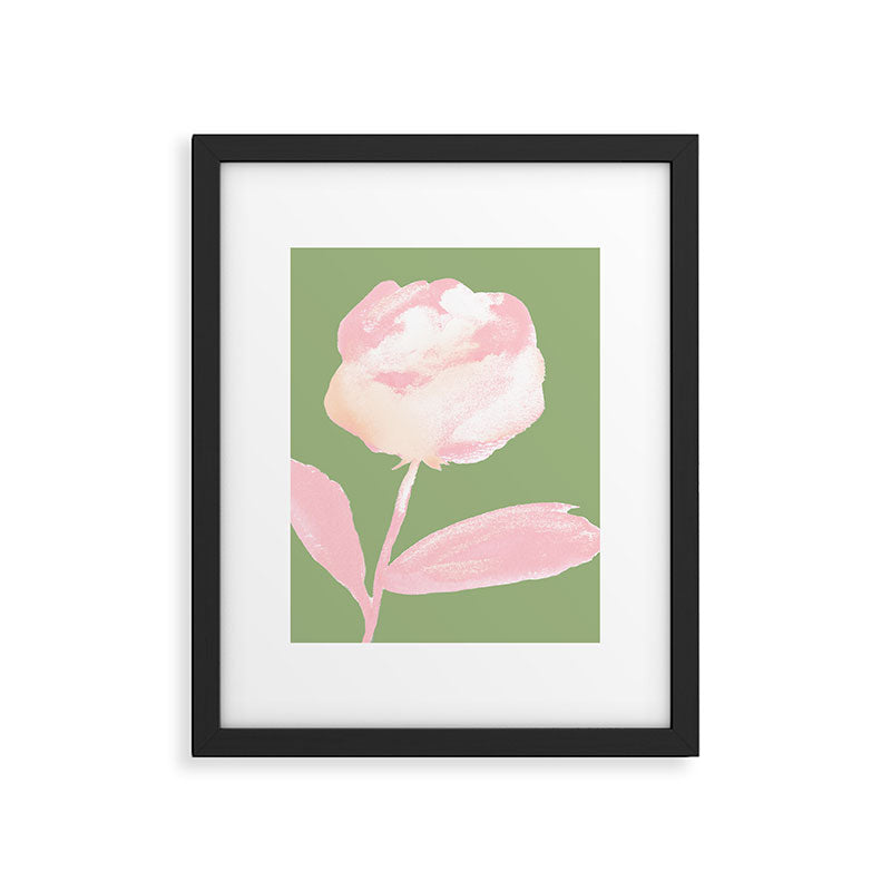 Rose Painting - Beauté  Framed Art Print Gallery Image 5