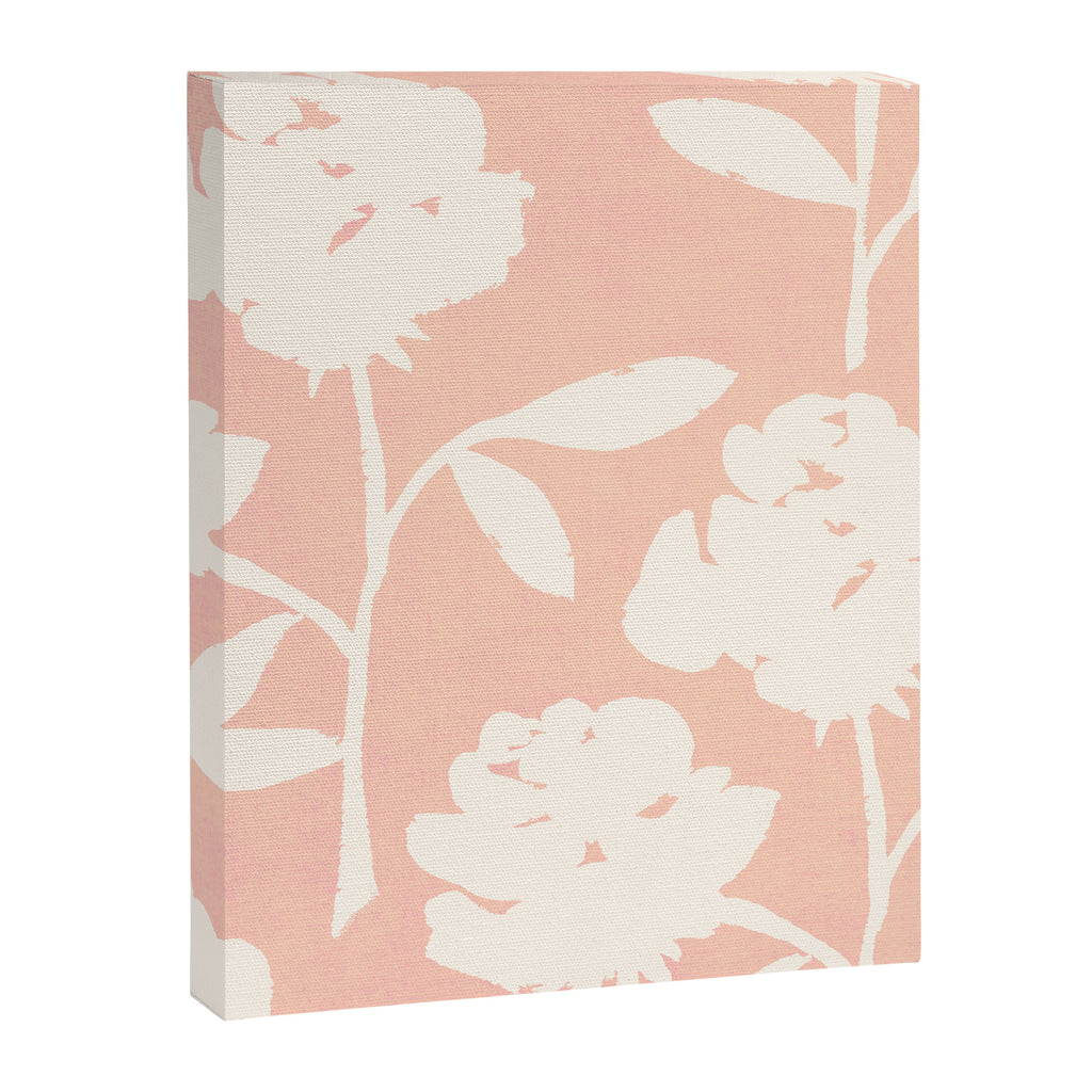 Roses Pattern - Blush Pink Canvas Print Gallery Image 6