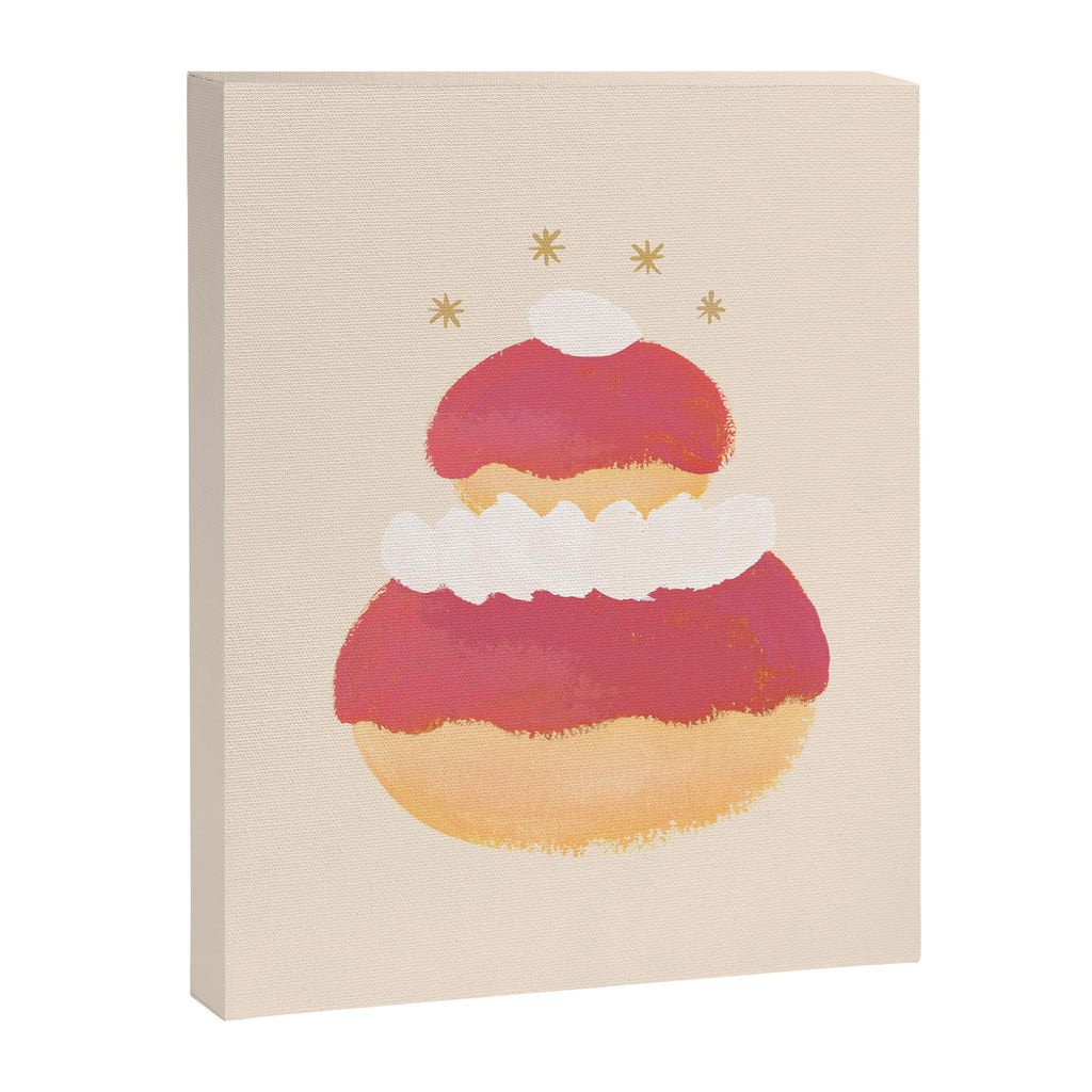 Strawberry Religieuse French Cake Canvas Print Gallery Image 6