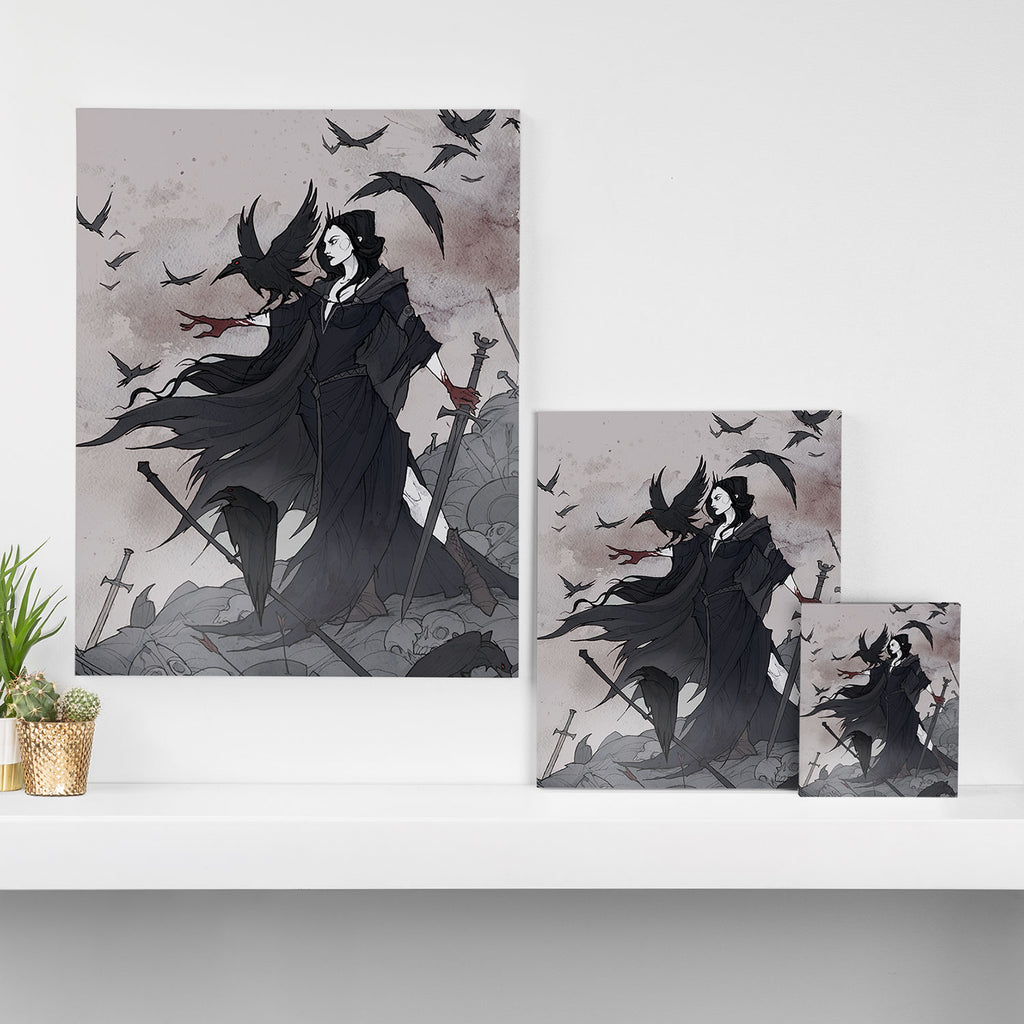 Morrigan Canvas Print Gallery Image 3