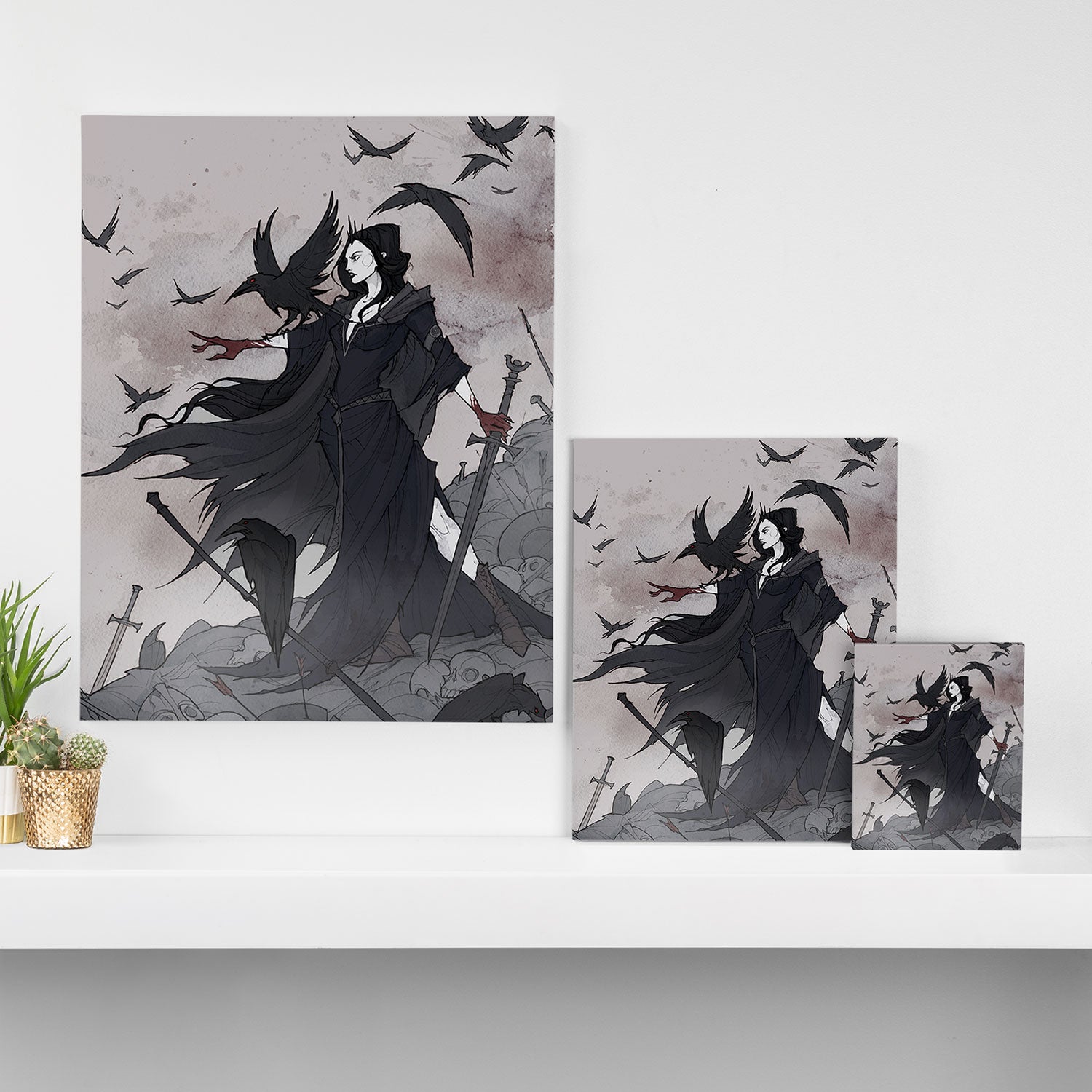Morrigan Canvas Print Gallery Image 3