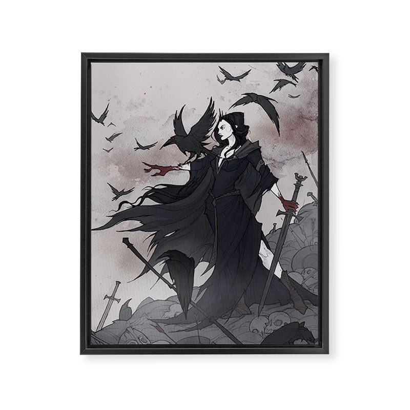 Morrigan Framed Canvas Print Gallery Image 1